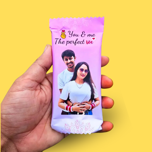 Personalized Photo Chocolates for Girlfriend & Boyfriend