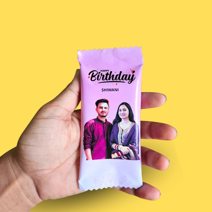 Personalized Birthday Photo Chocolates